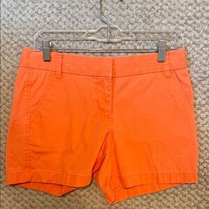 J. Crew Vibrant Orange Women's Shorts